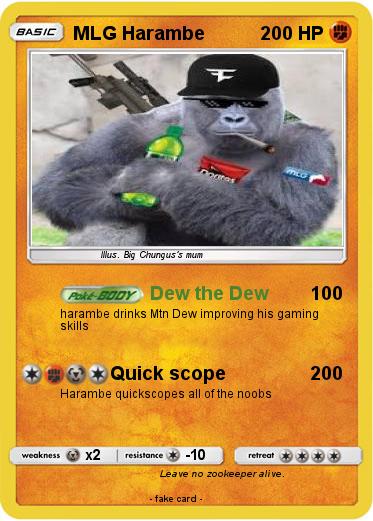 Pokemon MLG Harambe