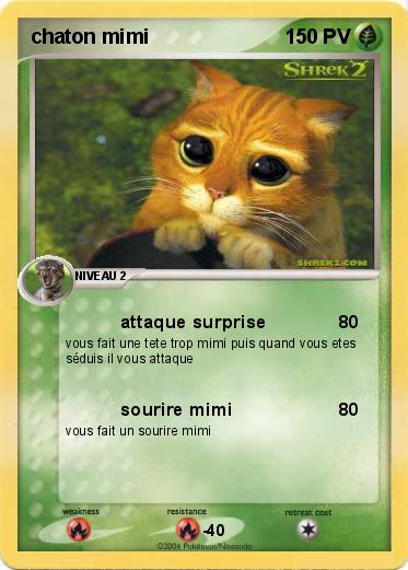 Pokemon chaton mimi