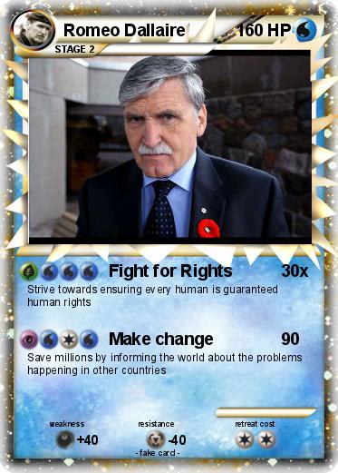 Pokemon Romeo Dallaire