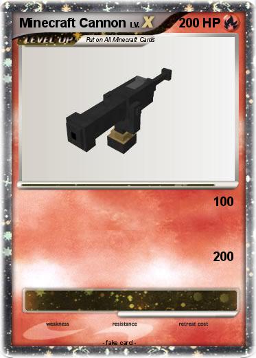 Pokemon Minecraft Cannon