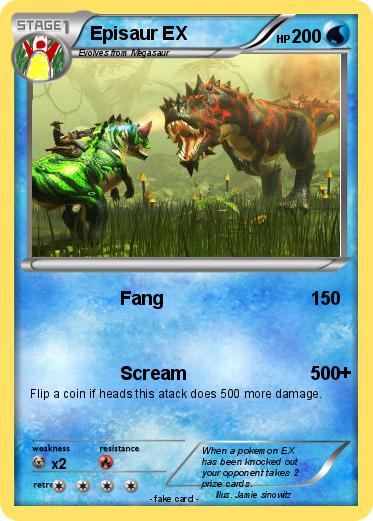 Pokemon Episaur EX