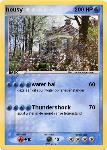 Pokemon housy