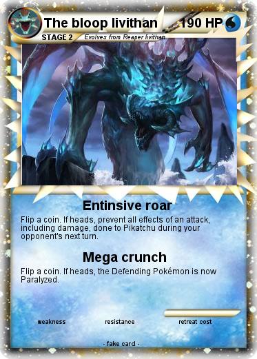 Pokemon The bloop livithan