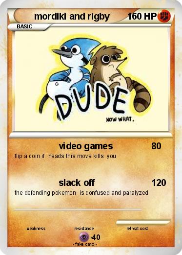 Pokemon mordiki and rigby
