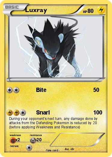 Pokemon Luxray
