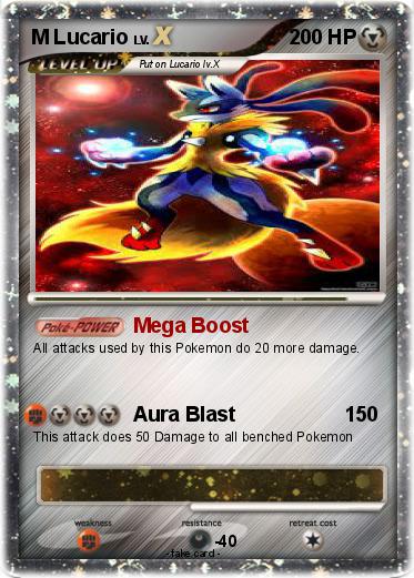 Pokemon M Lucario