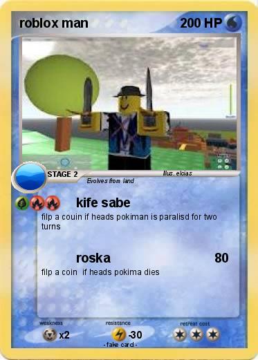 Pokemon roblox man
