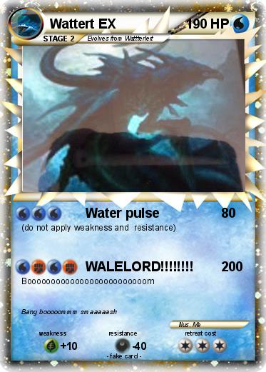 Pokemon Wattert EX