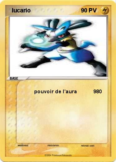 Pokemon   lucario