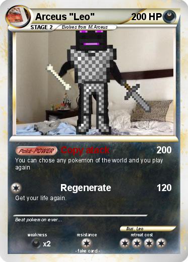 Pokemon Arceus "Leo"