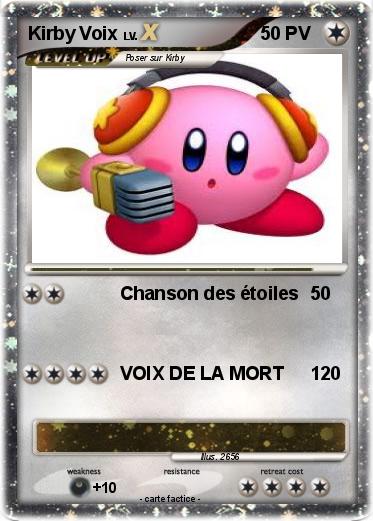 Pokemon Kirby Voix