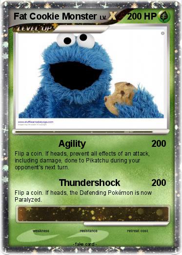 Pokemon Fat Cookie Monster