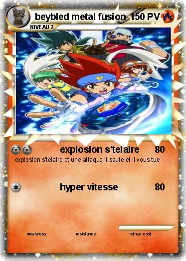 Pokemon beybled metal fusion