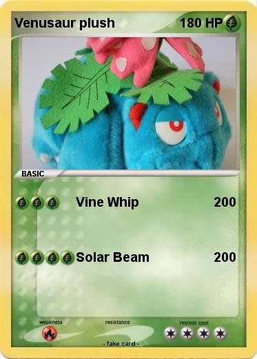 Pokemon Venusaur plush