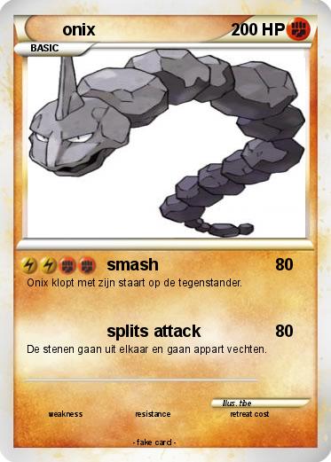 Pokemon onix