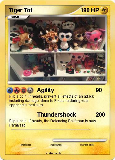 Pokemon Tiger Tot