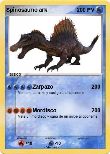 Pokemon Spìnosaurio ark