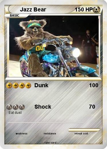 Pokemon Jazz Bear