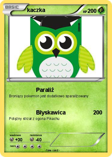 Pokemon kaczka