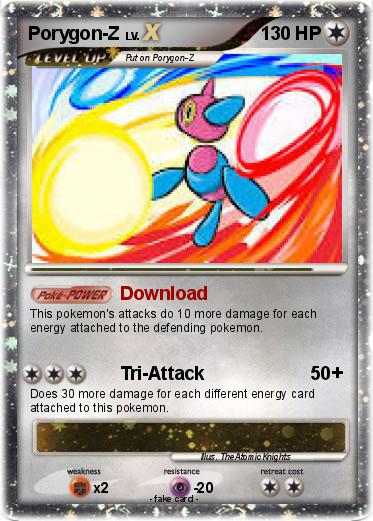 Pokemon Porygon-Z