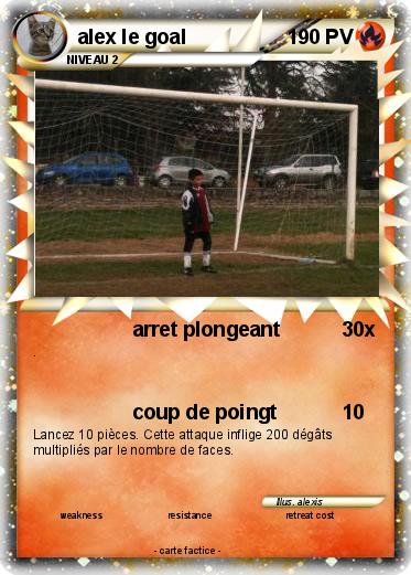 Pokemon alex le goal