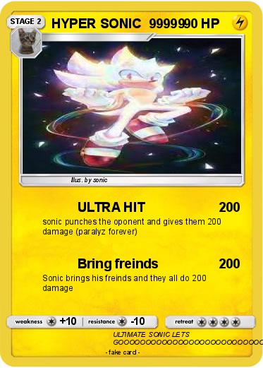 Pokemon HYPER SONIC  99999
