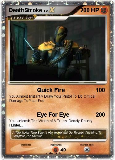 Pokemon DeathStroke