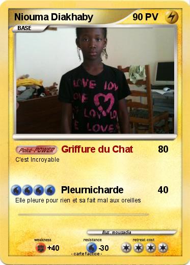 Pokemon Niouma Diakhaby