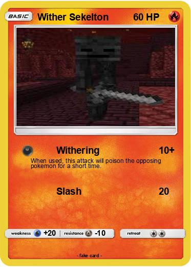 Pokemon Wither Sekelton