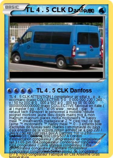 Pokemon TL 4 . 5 CLK Danfoss
