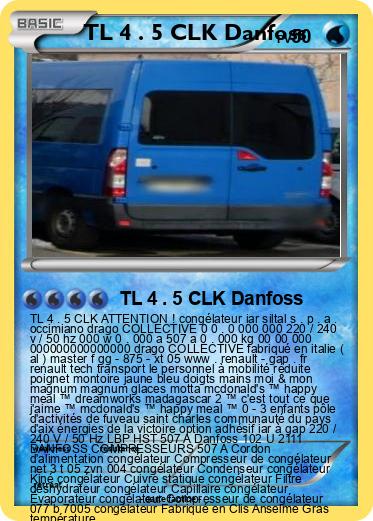 Pokemon TL 4 . 5 CLK Danfoss