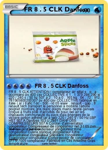 Pokemon FR 8 . 5 CLK Danfoss