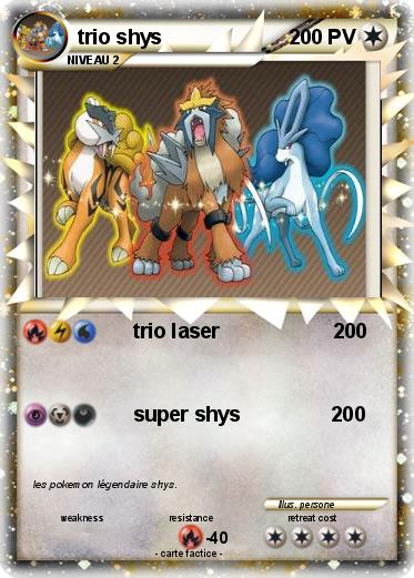 Pokemon trio shys