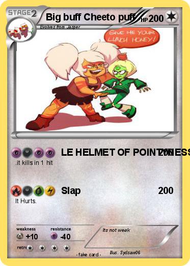 Pokemon Big buff Cheeto puff