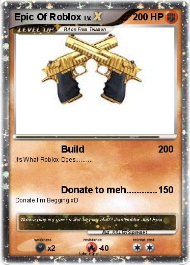 Pokemon Epic Of Roblox