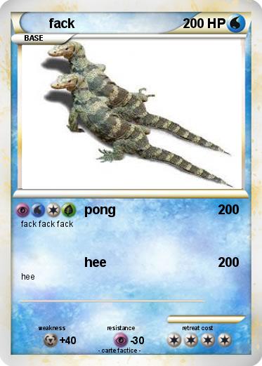 Pokemon fack