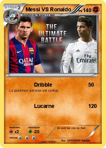 Pokemon Messi VS Ronaldo