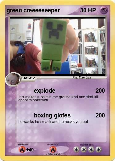 Pokemon green creeeeeeeper