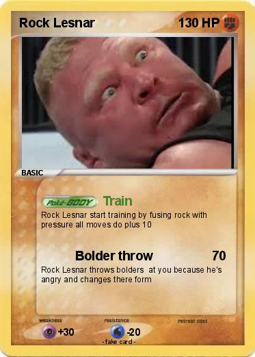 Pokemon Rock Lesnar