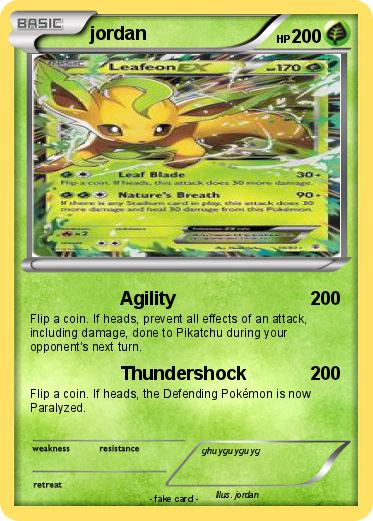 Pokemon jordan