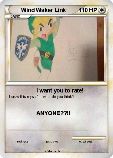 Pokemon Wind Waker Link