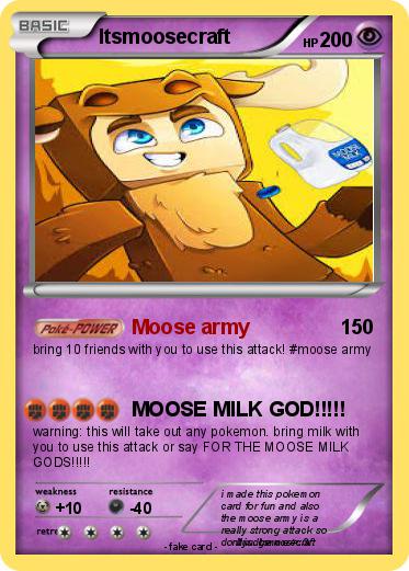 Pokemon Itsmoosecraft