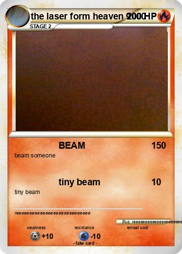 Pokemon the laser form heaven 9000