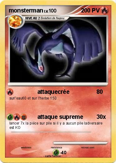 Pokemon monsterman
