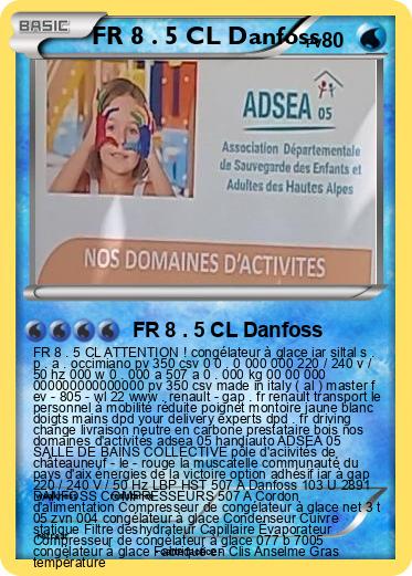 Pokemon FR 8 . 5 CL Danfoss