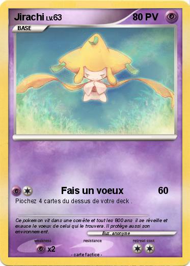 Pokemon Jirachi
