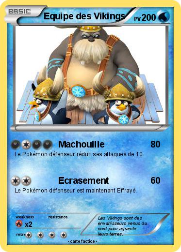 Pokemon Equipe des Vikings