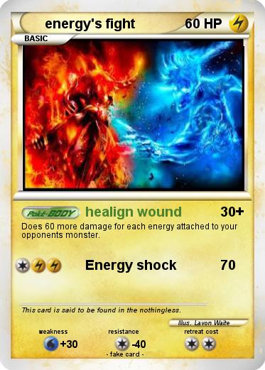 Pokemon energy's fight