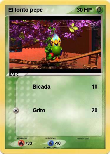Pokemon El lorito pepe