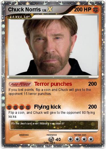 Pokemon Chuck Norris